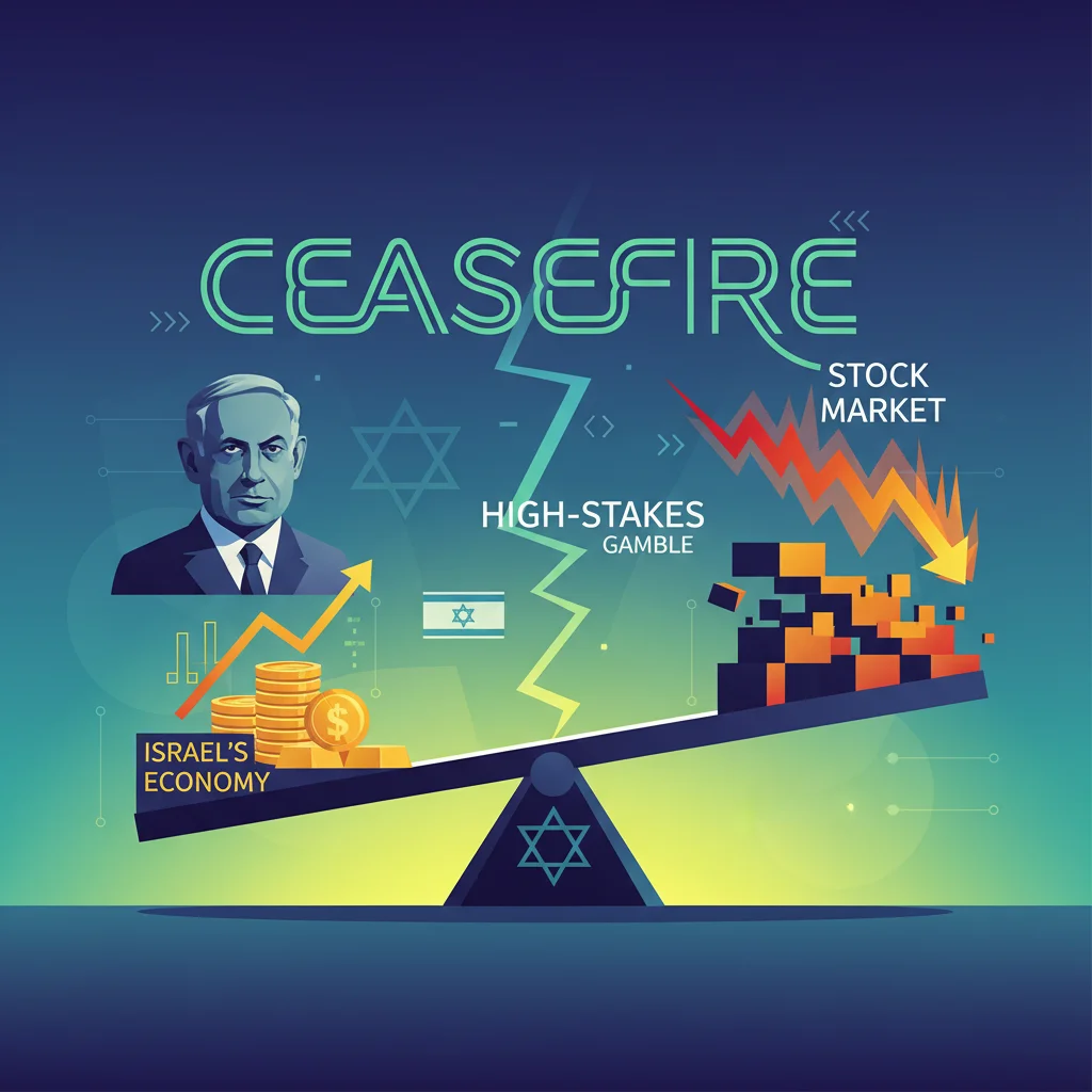 Netanyahu’s High-Stakes Gamble: How a Ceasefire Decision Could Reshape Israel’s Economy and Stock Market