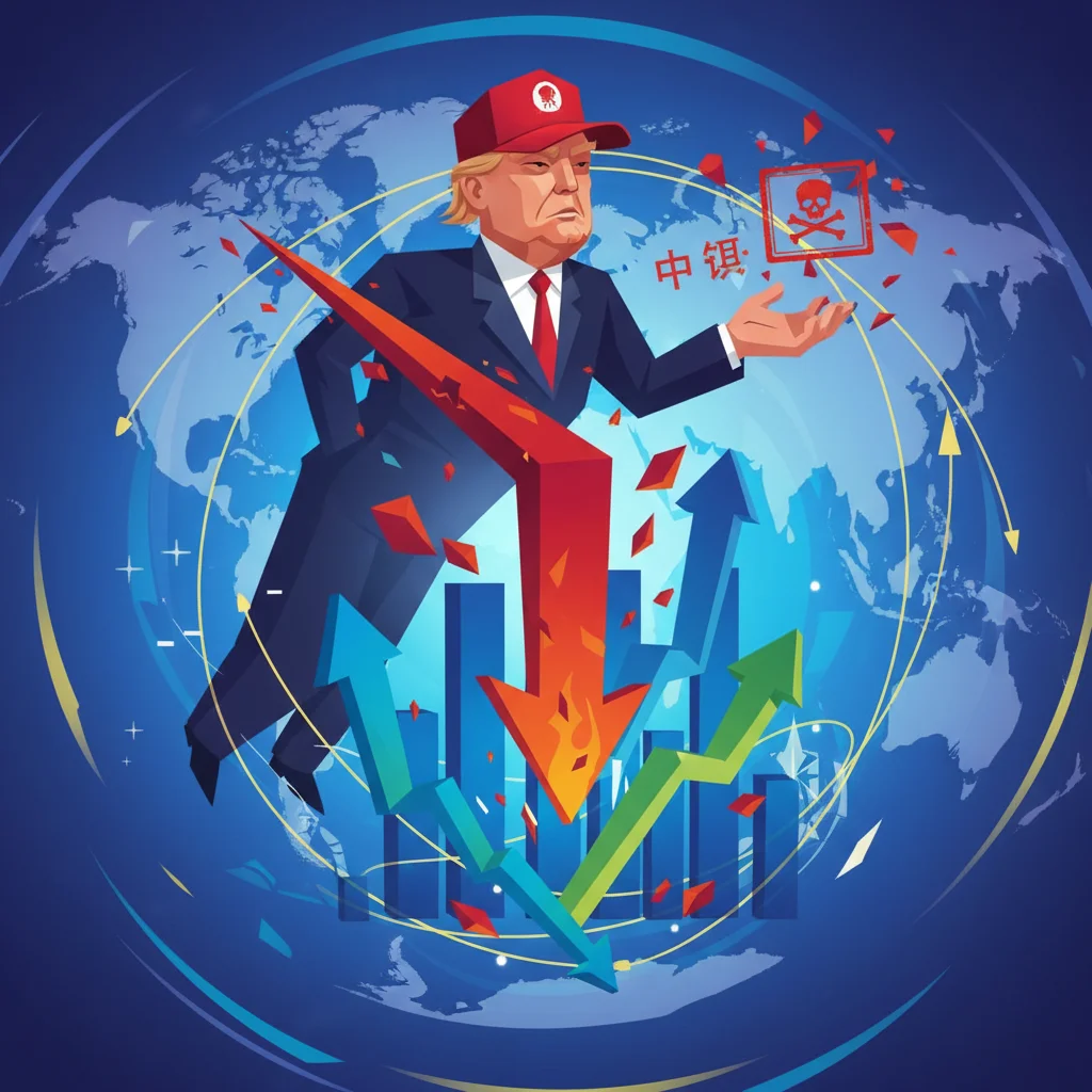 Market Whiplash: Decoding the Global Sell-Off After Trump’s China Tariff Threat