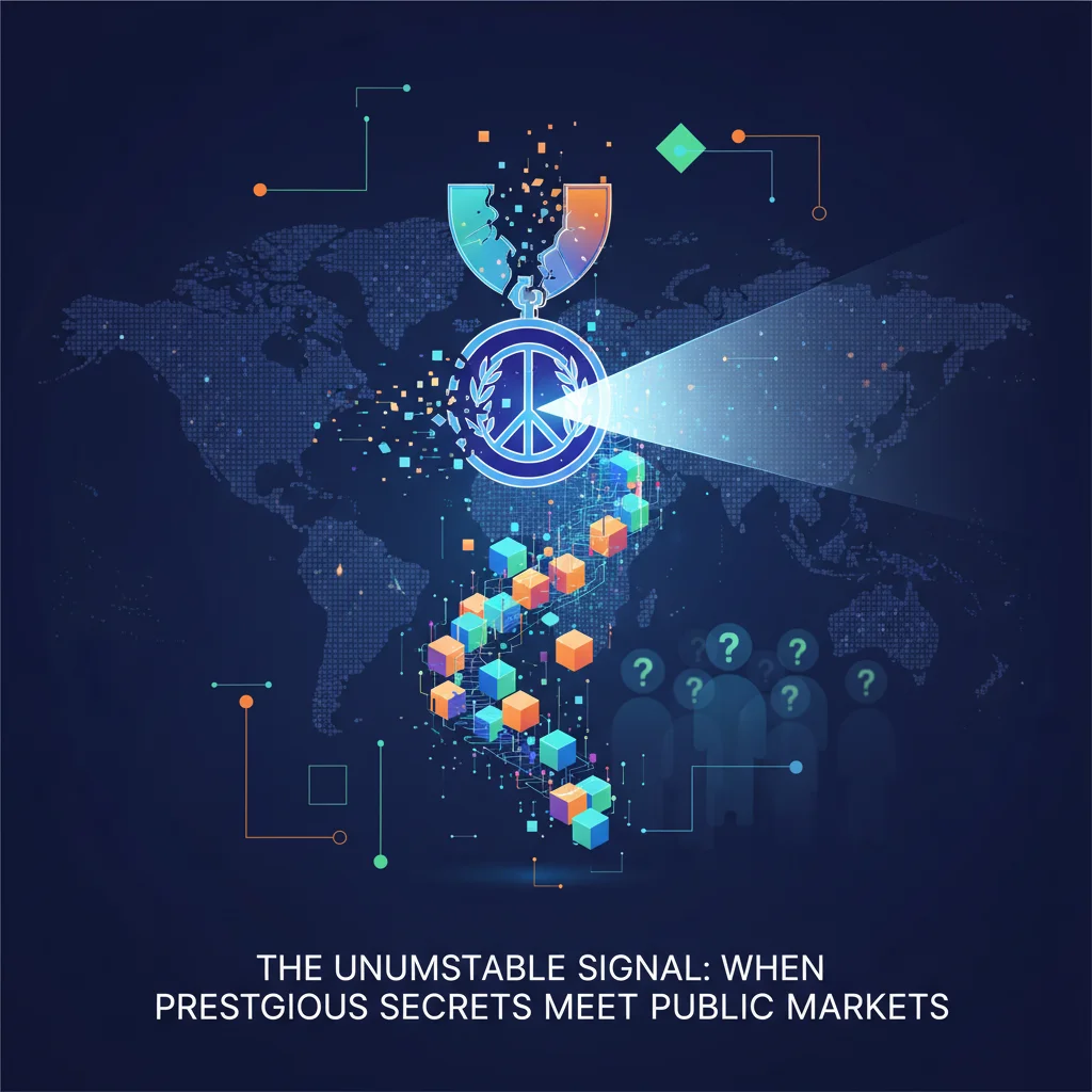 The Nobel Leak: How a Blockchain Betting Market Exposed a Potential Secret and Redefined Insider Trading