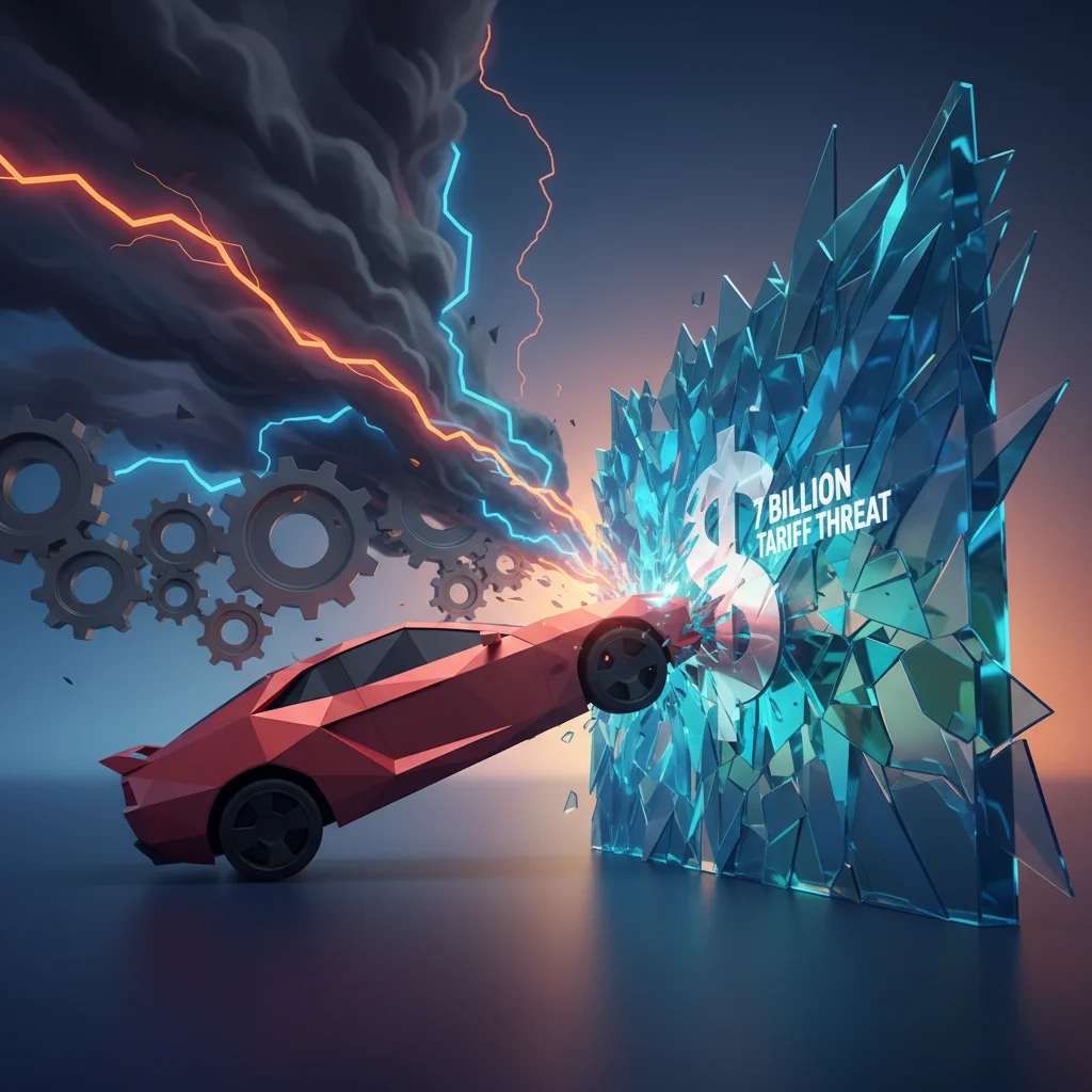 Bracing for Impact: How a $7 Billion Tariff Threat Puts the US Auto Industry on a Collision Course