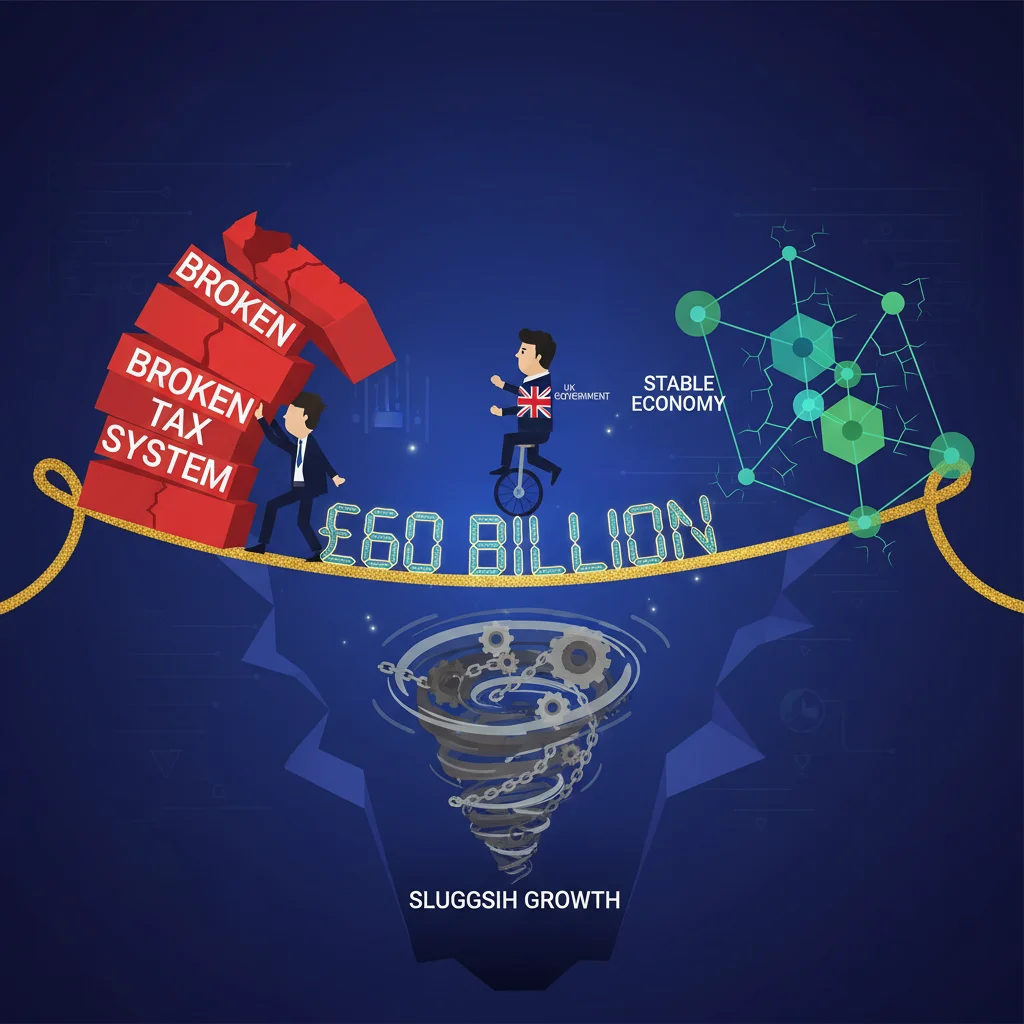 The £60 Billion Tightrope: Can the UK’s Next Government Fix a Broken Tax System Without Breaking the Economy?