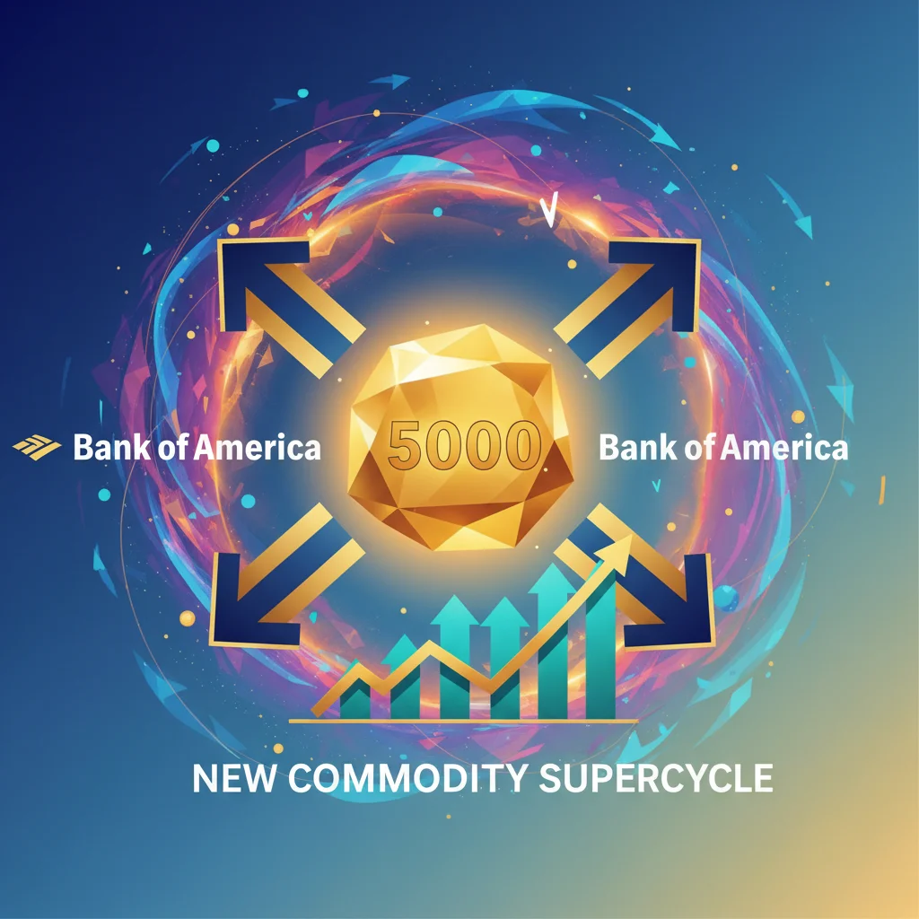 The $5,000 Gold Prophecy: Decoding Bank of America’s Bold Bet on a New Commodity Supercycle