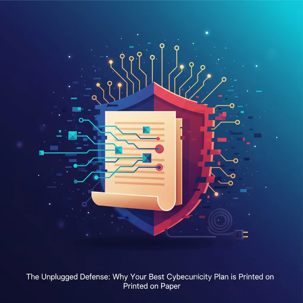 The Unplugged Defense: Why Your Best Cybersecurity Plan is Printed on Paper