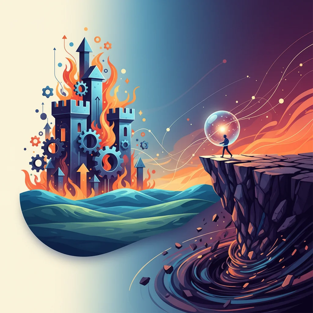 The Great Economic Paradox: Why a Resilient Global Economy is Tiptoeing on the Edge of a Cliff