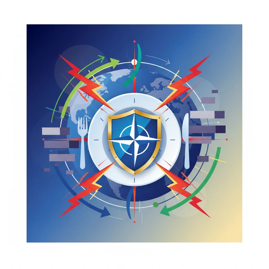 Geopolitics on the Menu: NATO’s Defense Overhaul and the Economic Tremors of Trade Tensions