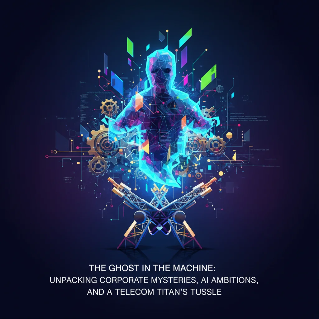The Ghost in the Machine: Unpacking Corporate Mysteries, AI Ambitions, and a Telecom Titan’s Tussle