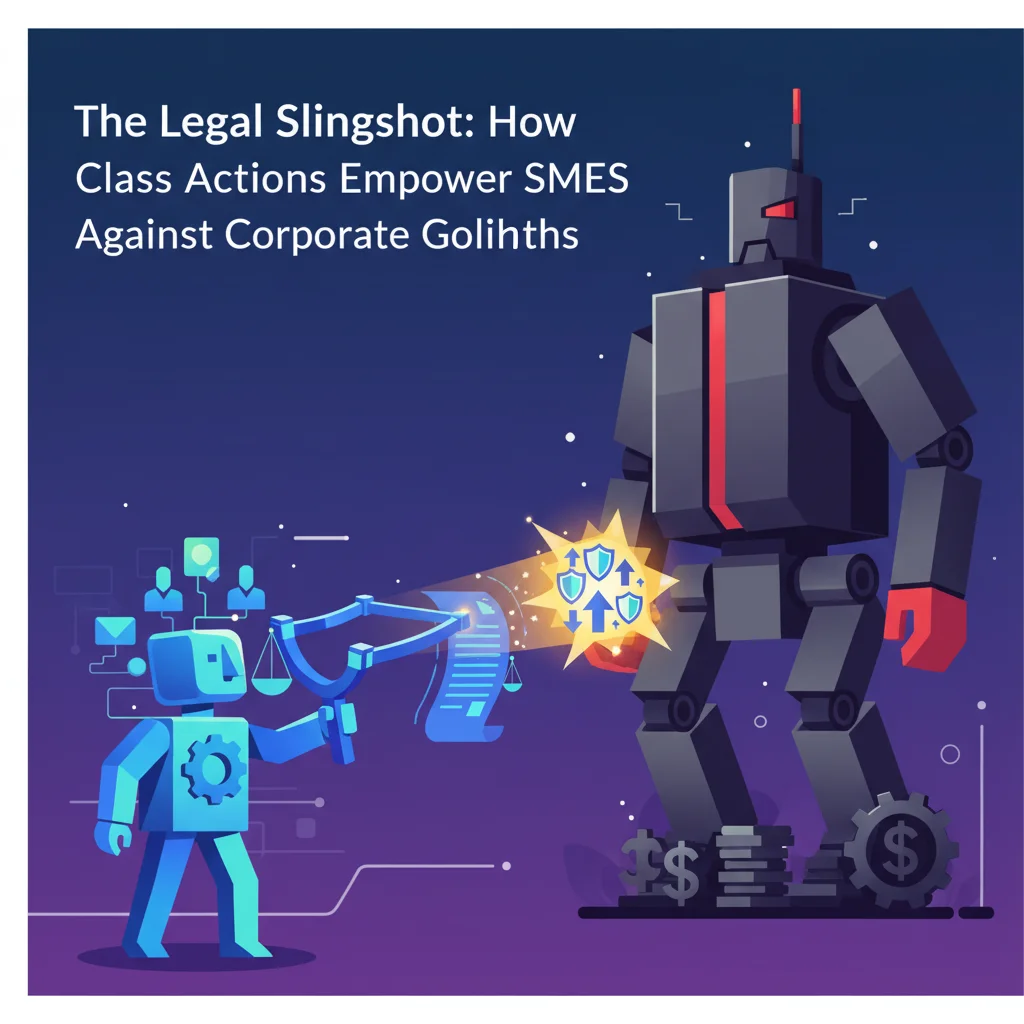 The Legal Slingshot: How Class Actions Empower SMEs Against Corporate Goliaths