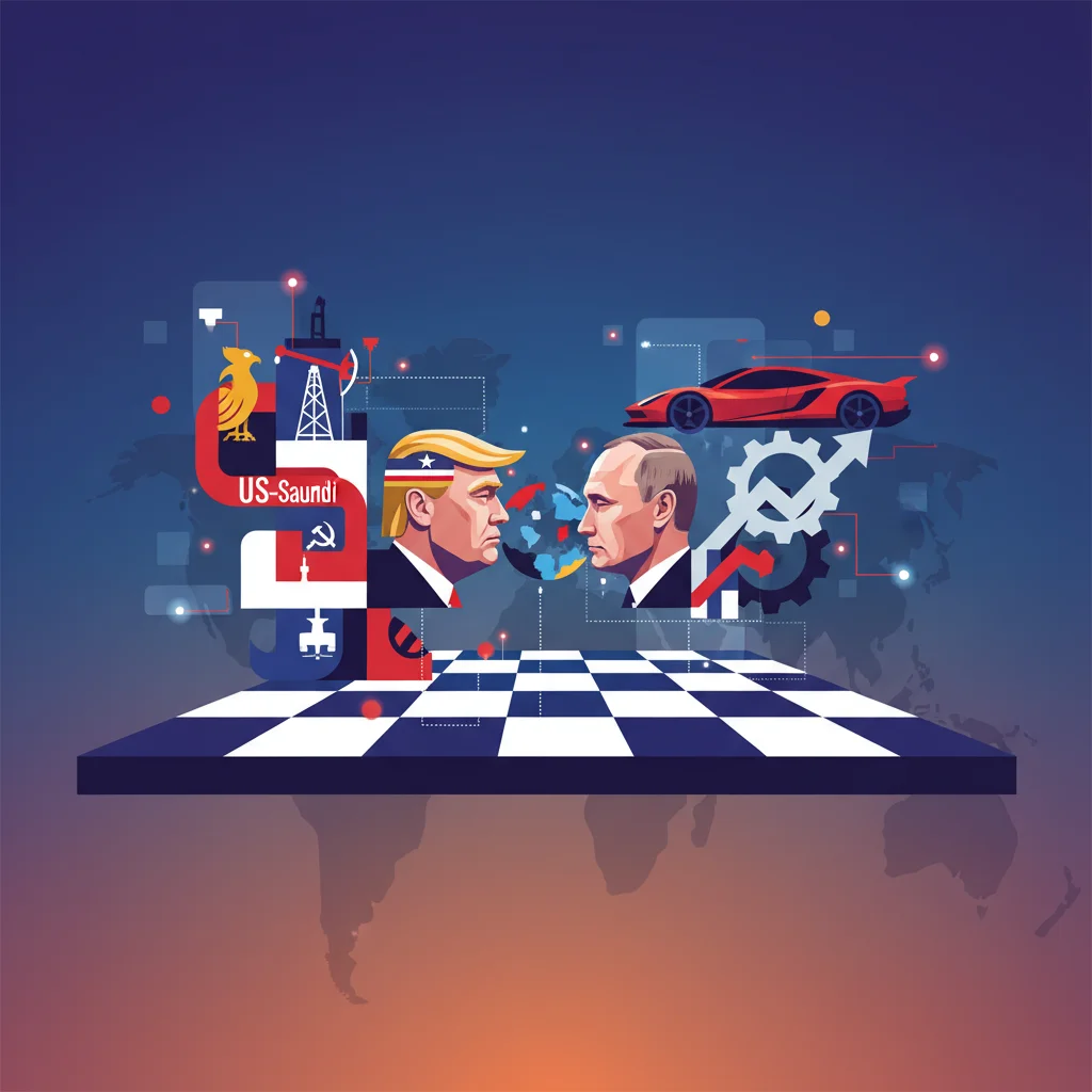 Geopolitical Chess: How a US-Saudi Pact, a Trump-Putin Summit, and Ferrari’s Strategy are Reshaping the Global Economy
