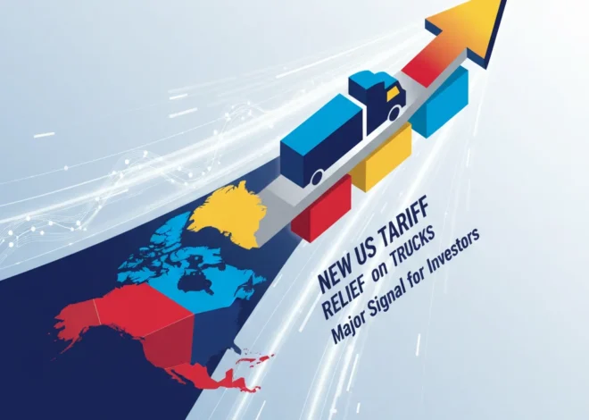 North American Trade Shift: Why New US Tariff Relief on Trucks is a Major Signal for Investors