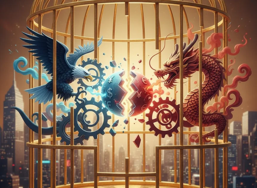 Inside the Gilded Cage: Global Finance on the Brink as US-China Tensions Boil Over
