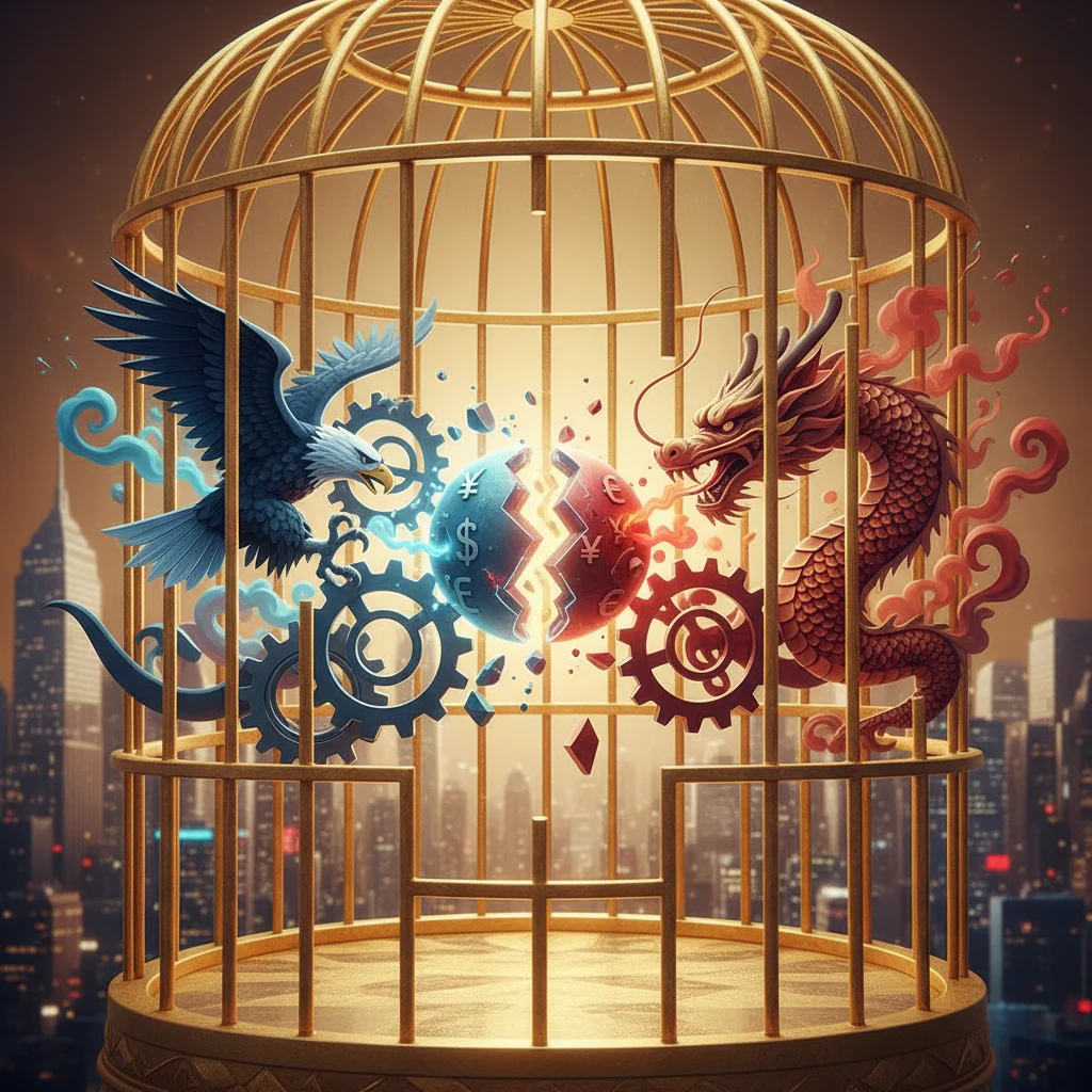 Inside the Gilded Cage: Global Finance on the Brink as US-China Tensions Boil Over