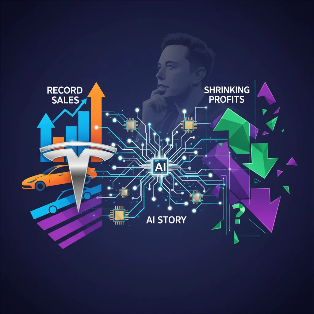 Tesla’s Profit Puzzle: Why Record Sales Don’t Tell the Whole AI Story