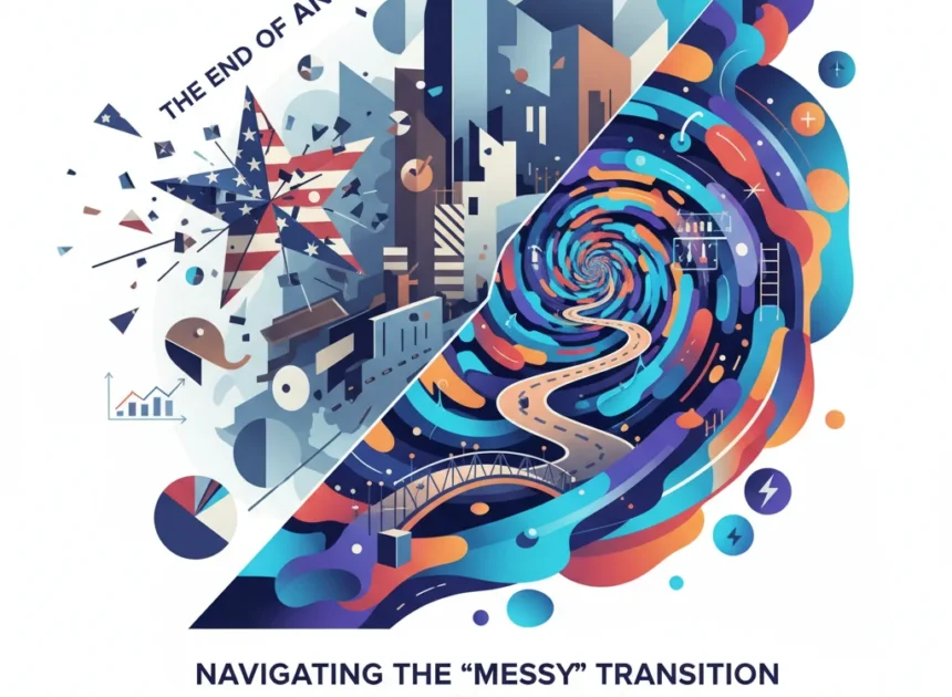 The End of an Era: Navigating the “Messy” Transition to a Post-American World