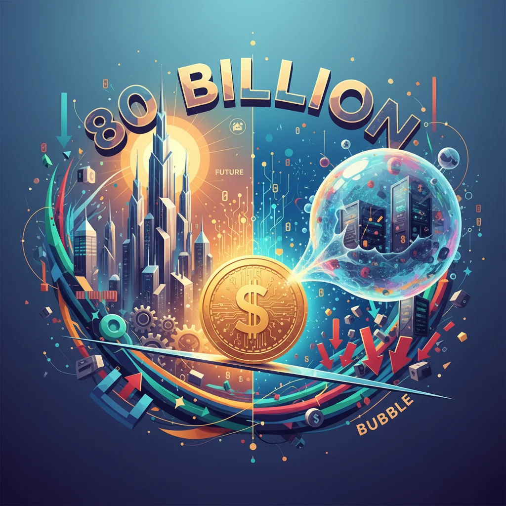 The $80 Billion AI Gamble: Are Tech Giants Building the Future or a Bubble?