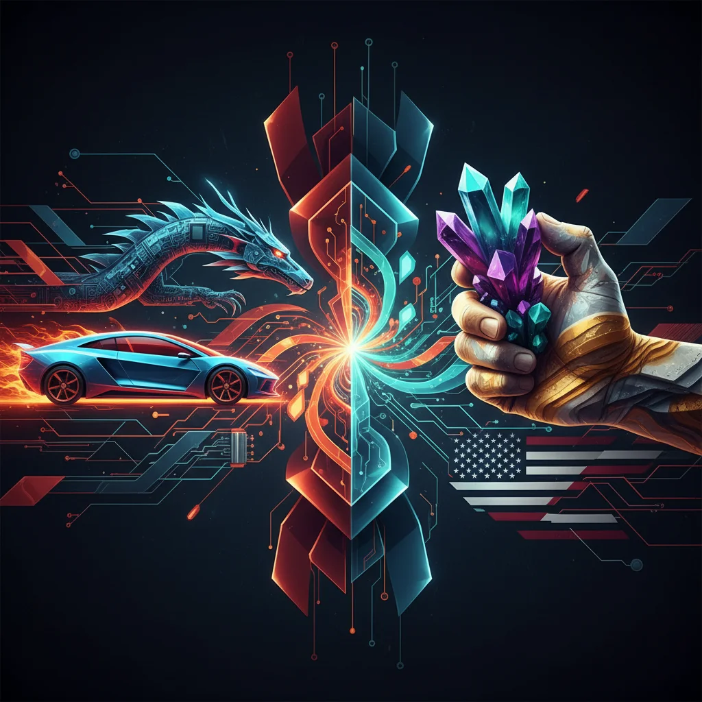 The New Tech Arms Race: Inside China’s EV Blitz and the US Scramble for Critical Minerals