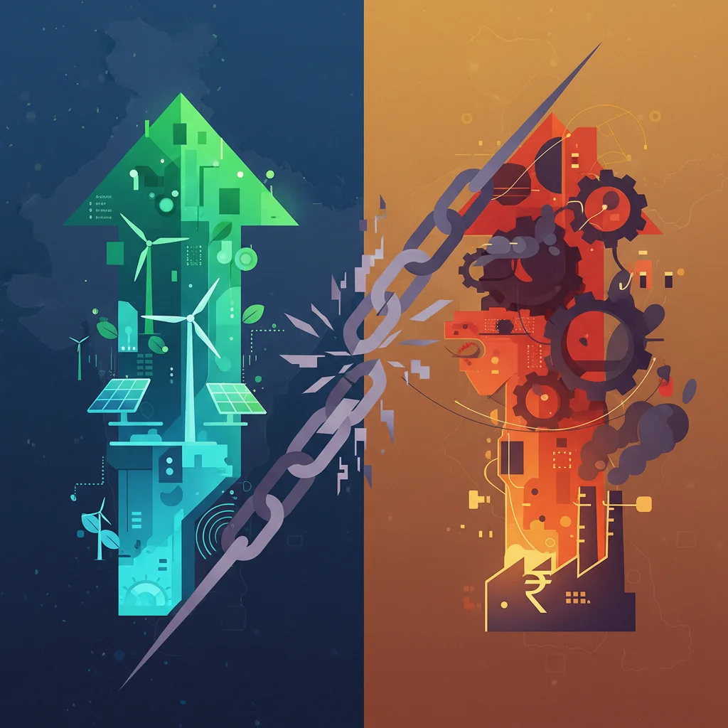 India’s Energy Paradox: Why Green Power Can’t Keep Pace with a Trillion-Dollar Economy