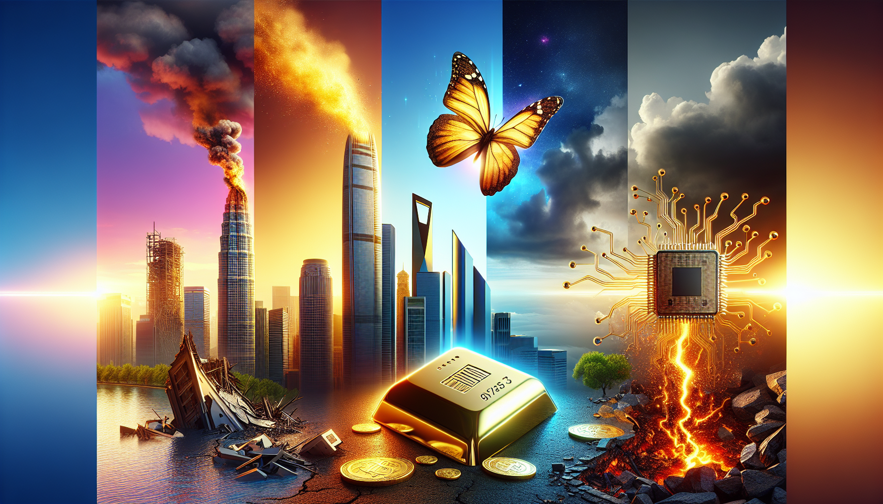 Market Crossroads: Decoding Signals from a Major Bankruptcy, Gold’s Surge, and the China Tech Rebound