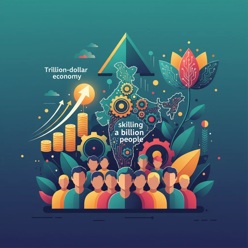 India’s Trillion-Dollar Challenge: Can Skilling a Billion People Unleash its Economic Superpower Potential?