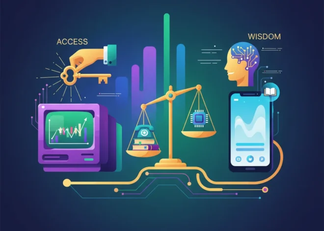The Stockbroker’s Paradox: A 1980s Lesson on Access vs. Wisdom in Today’s Fintech World