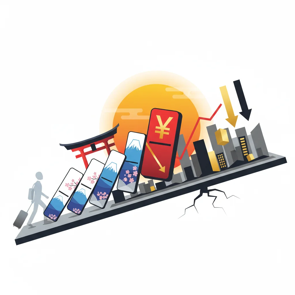 The Domino Effect: How a Tourist Slowdown is Shaking the Foundations of Japan’s Stock Market