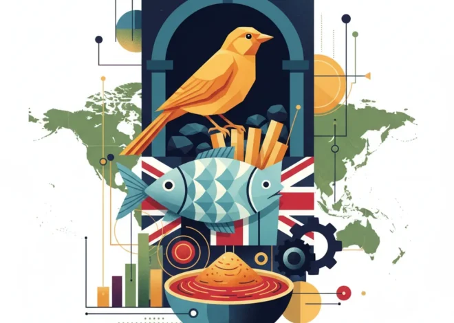 The Canary in the Coal Mine: What a Fish and Chip Shop Selling Curry Tells Us About the Global Economy