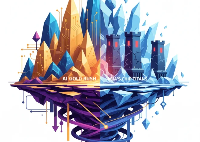 The AI Gold Rush: Why Asia’s Chip Titans May Be First to Feel the Chill