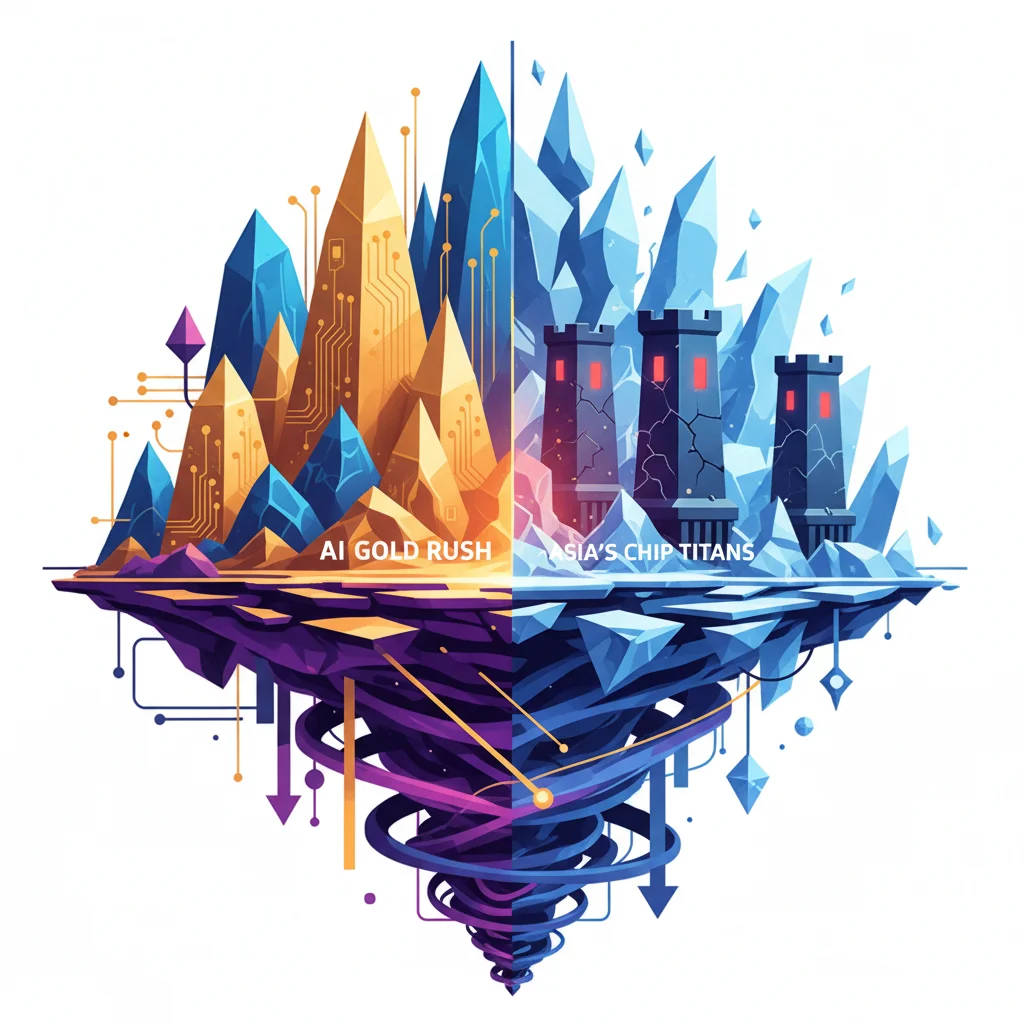 The AI Gold Rush: Why Asia’s Chip Titans May Be First to Feel the Chill