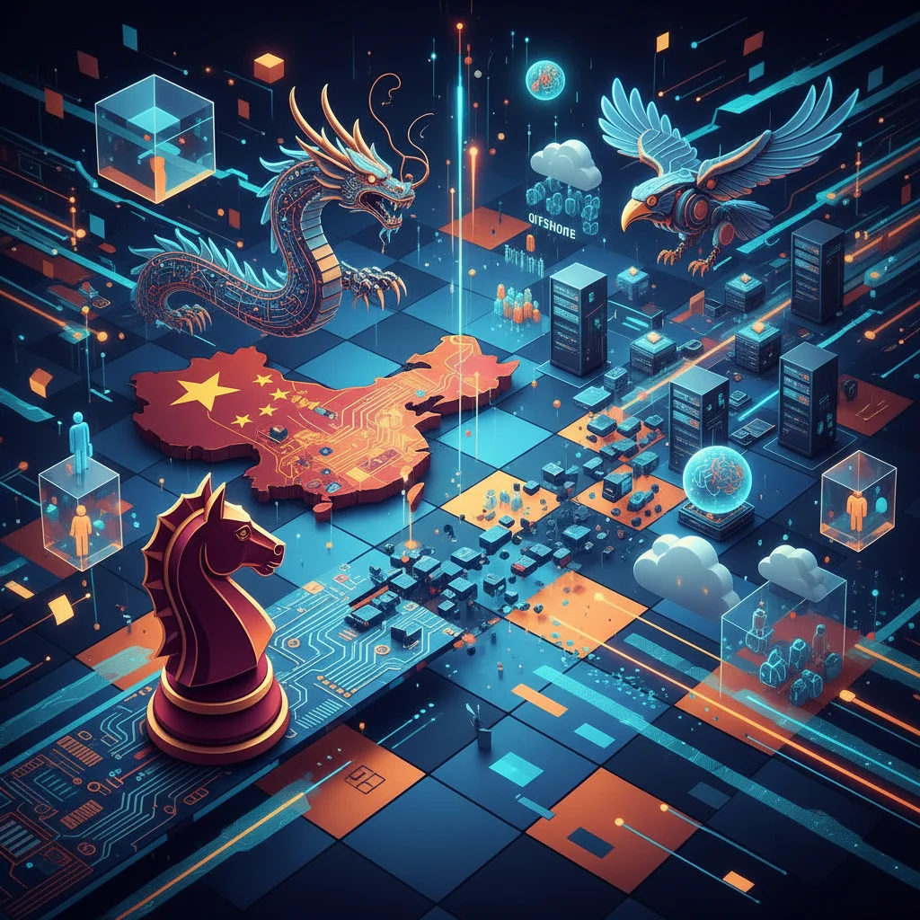 Geopolitical Chess: The Great Offshore Migration of Chinese AI
