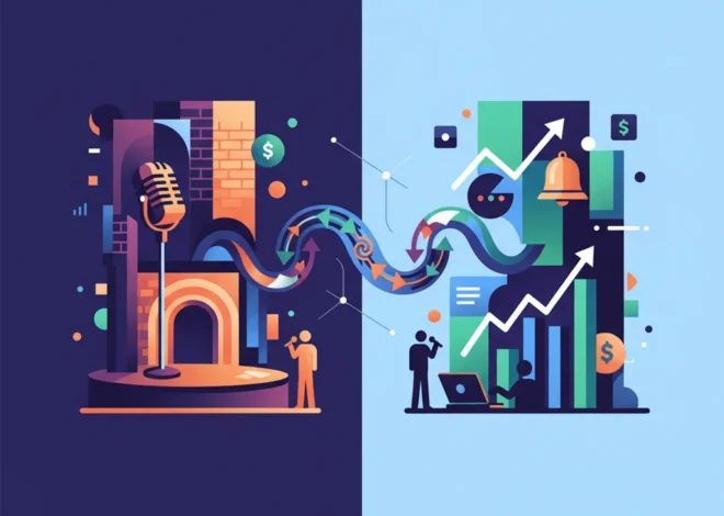 From Open Mics to Opening Bells: The Unexpected Parallels Between Stand-Up Comedy and Financial Success