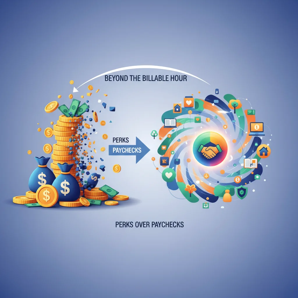 Beyond the Billable Hour: Why Top Firms Are Investing in Perks Over Paychecks