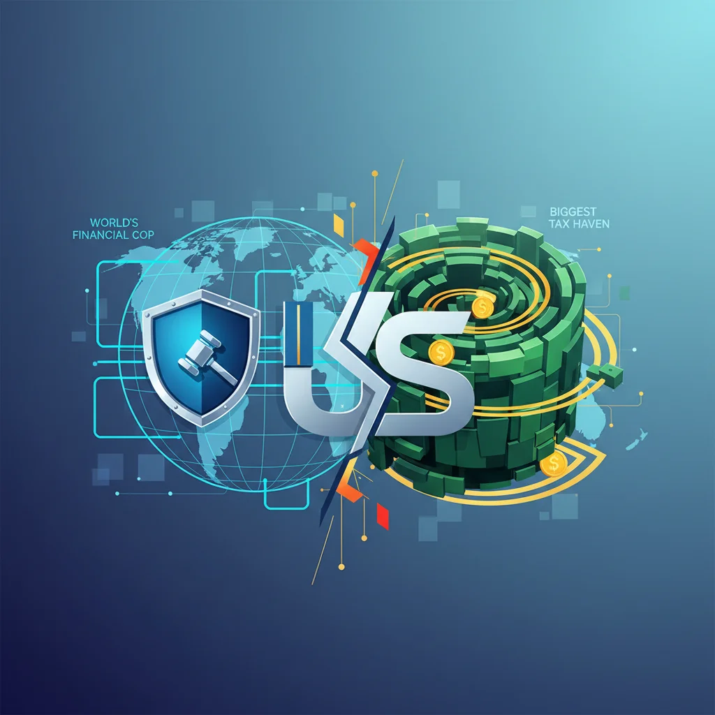 The Great Contradiction: Is the US the World’s Financial Cop and Its Biggest Tax Haven?