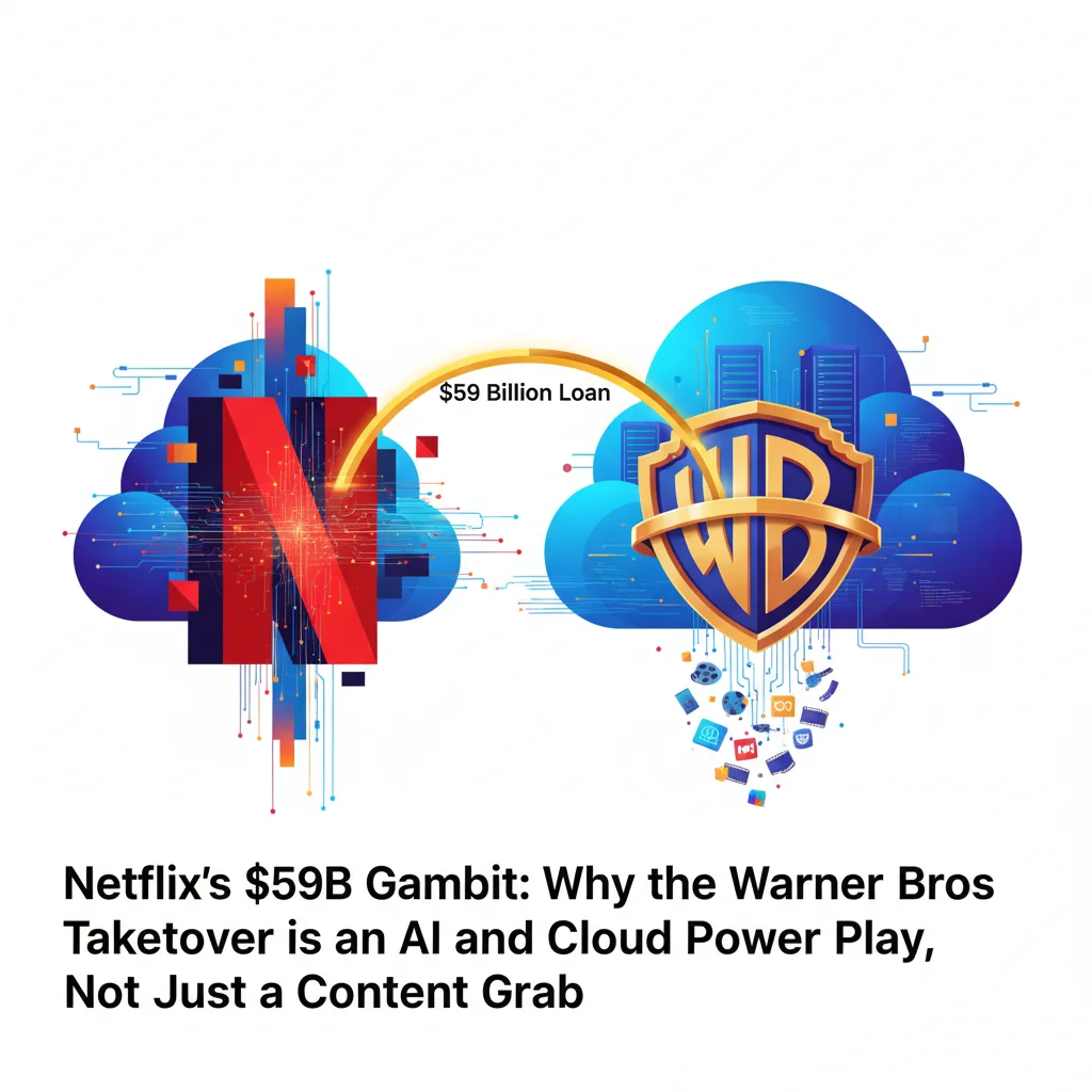 Netflix’s $59B Gambit: Why the Warner Bros Takeover is an AI and Cloud Power Play, Not Just a Content Grab