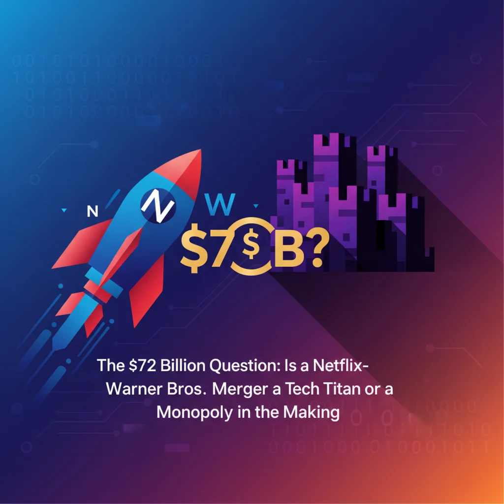 The $72 Billion Question: Is a Netflix-Warner Bros. Merger a Tech Titan or a Monopoly in the Making?