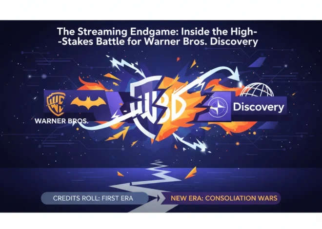 The Streaming Endgame: Inside the High-Stakes Battle for Warner Bros. Discovery