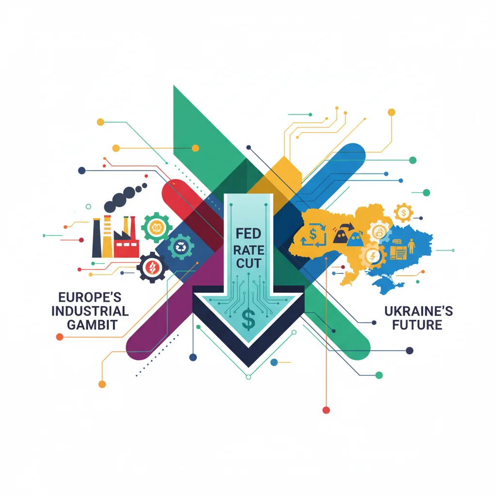 Decoding the Global Economy: Fed’s Rate Cut, Ukraine’s Future, and Europe’s Industrial Gambit