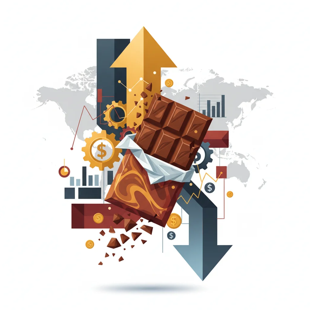 The Bittersweet Economy: What Your Shrinking Chocolate Bar Reveals About Global Finance and Investing