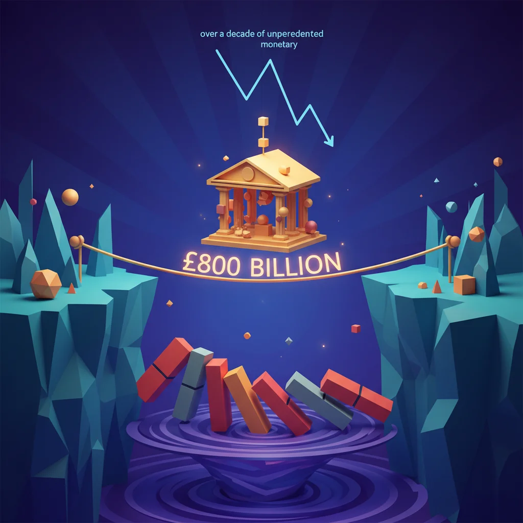 The Bank of England’s £800 Billion Tightrope: Why a Policy Misstep Could Shake the UK Economy