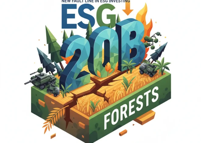 Indonesia’s $20 Billion Gamble: Forests for Food and the New Fault Line in ESG Investing