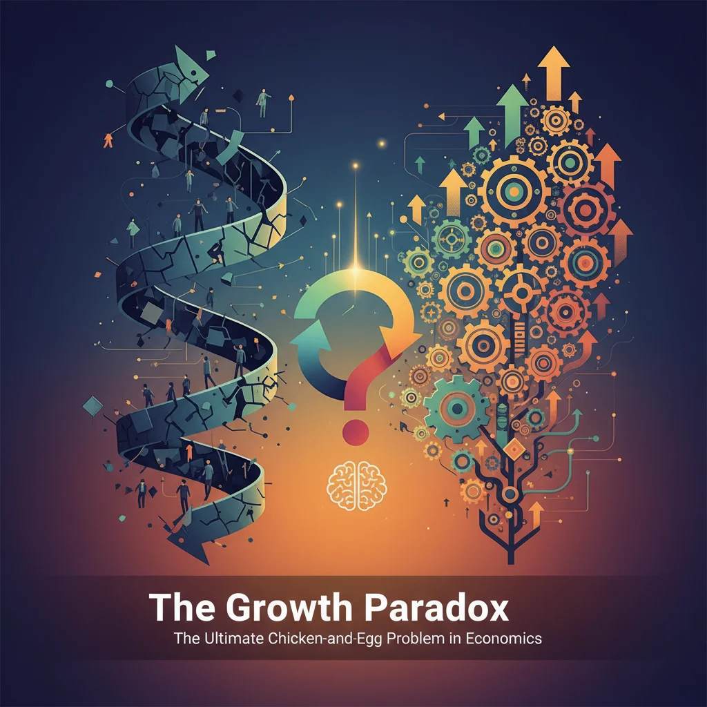The Growth Paradox: Is Poverty a Cause or a Consequence of Economic Stagnation?