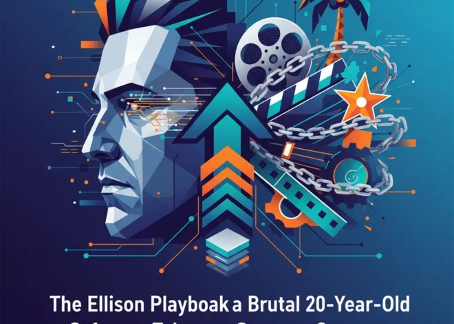 The Ellison Playbook: Can a Brutal 20-Year-Old Software Takeover Strategy Conquer Hollywood?