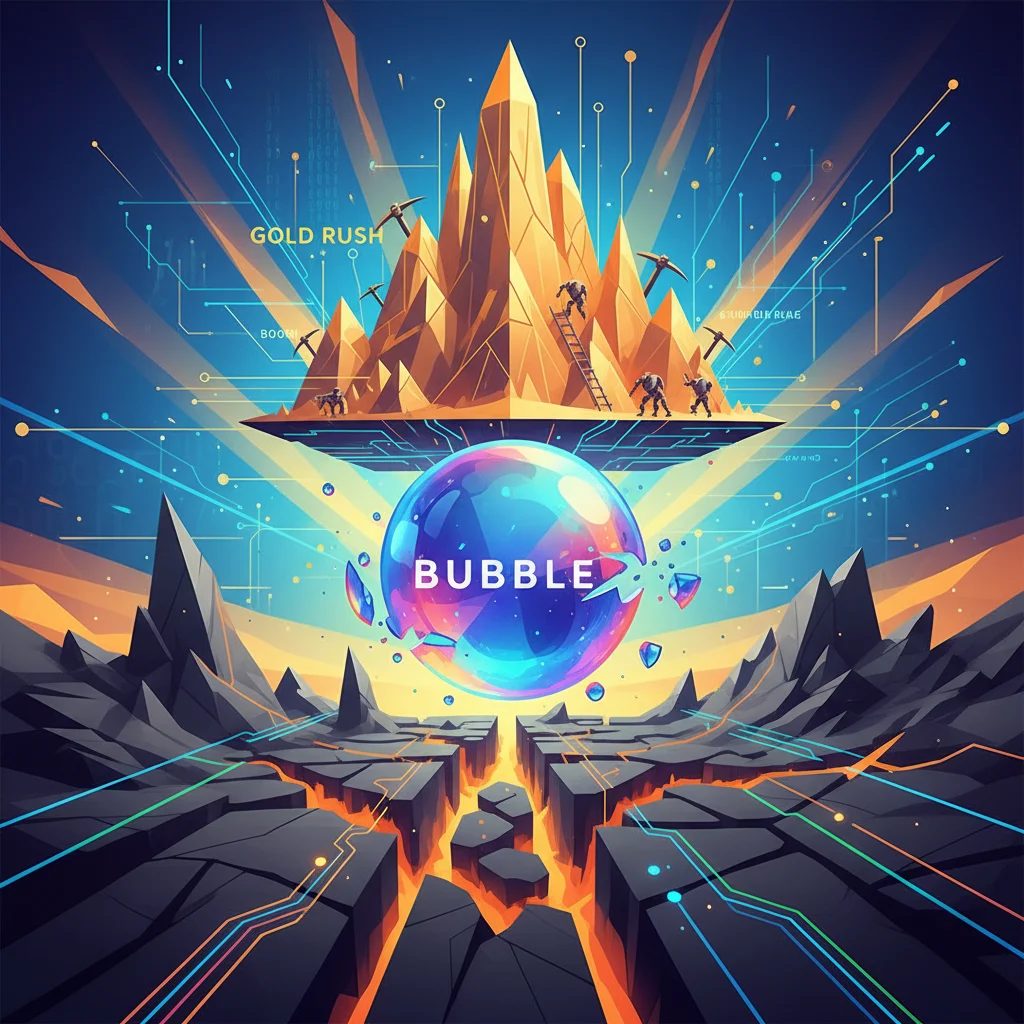 The AI Gold Rush: Navigating the Boom, the Bubble, and the Tectonic Shift Ahead