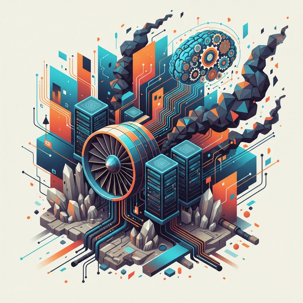 The AI Boom’s Dirty Secret: Why Data Centers Are Firing Up Jet Engines