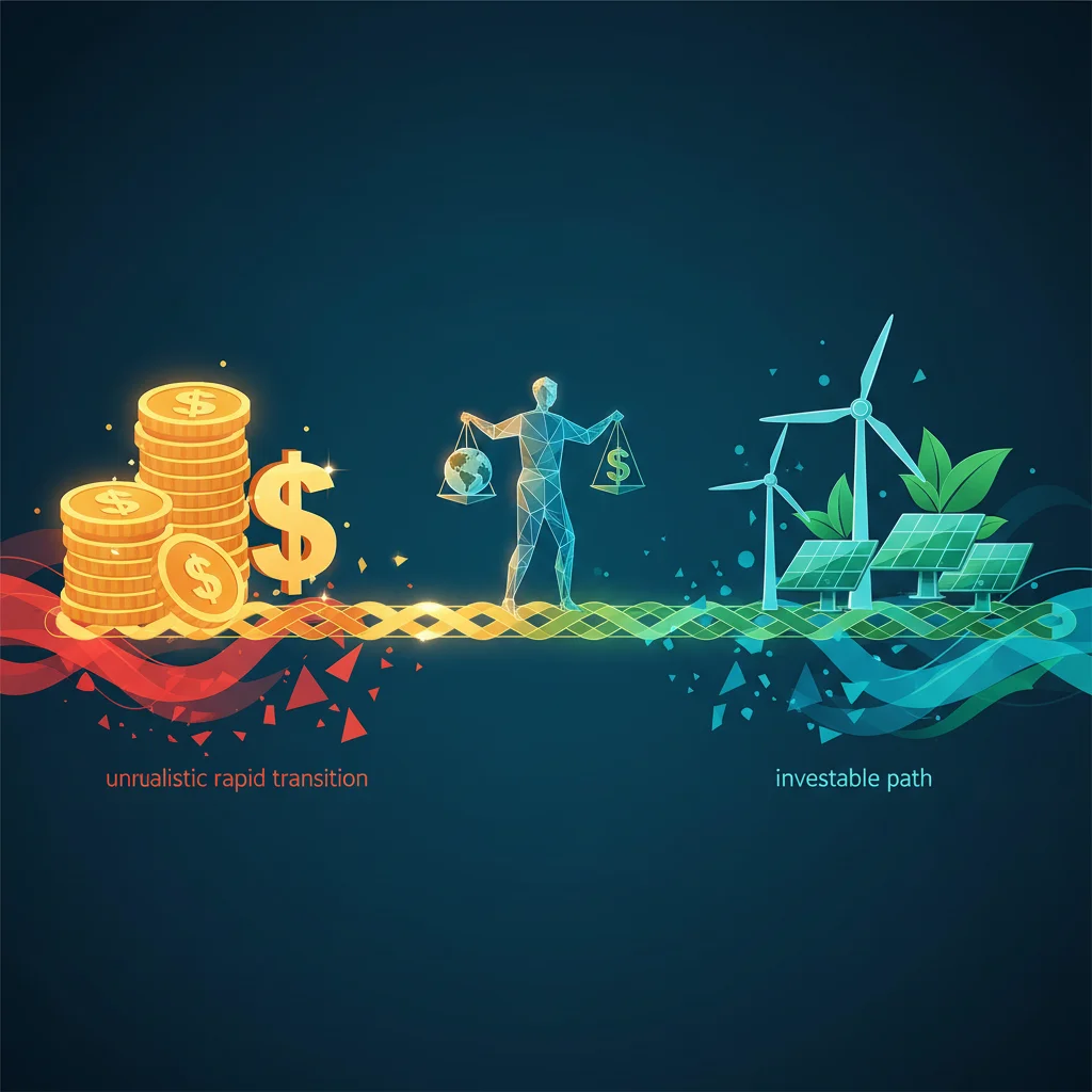 The Trillion-Dollar Tightrope: Why a Realistic Climate Transition is the Only Investable Path