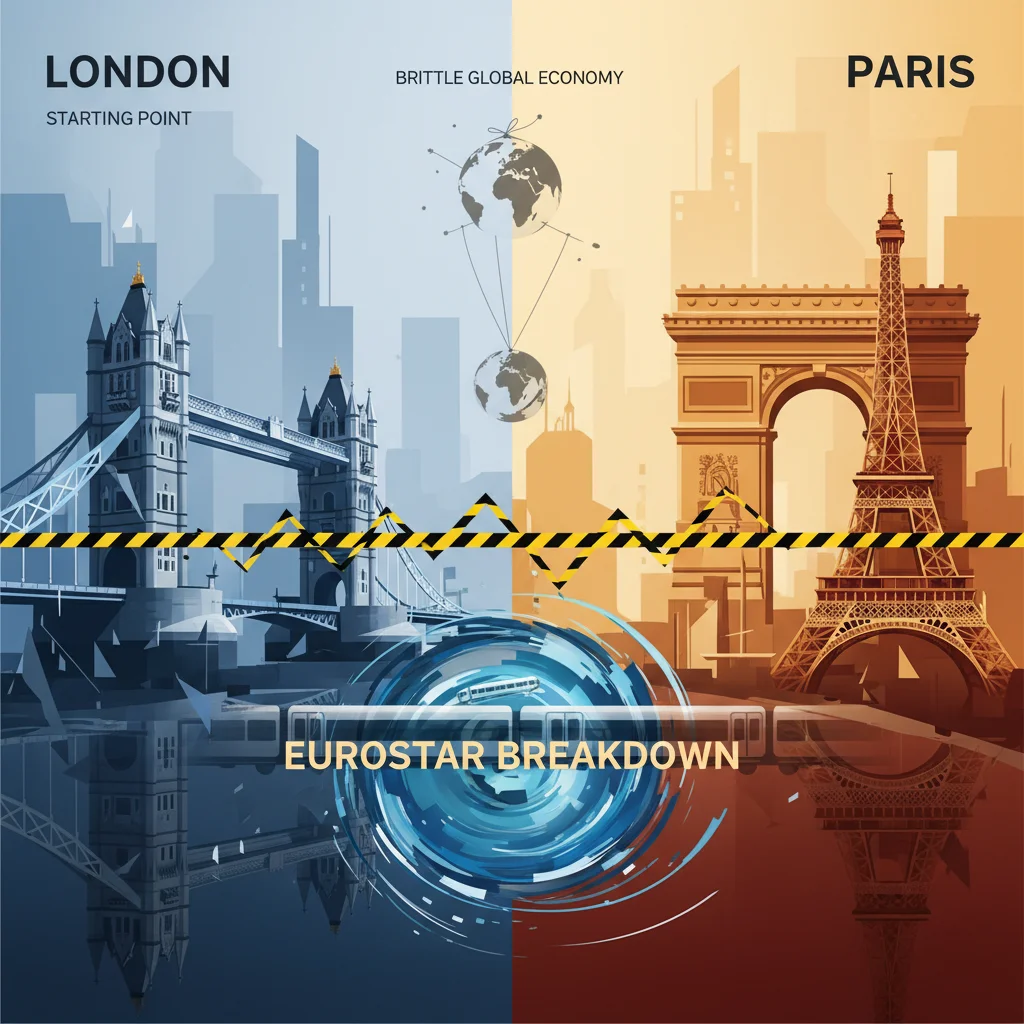 The 50/50 Gamble: What the Eurostar Breakdown Reveals About Our Brittle Global Economy