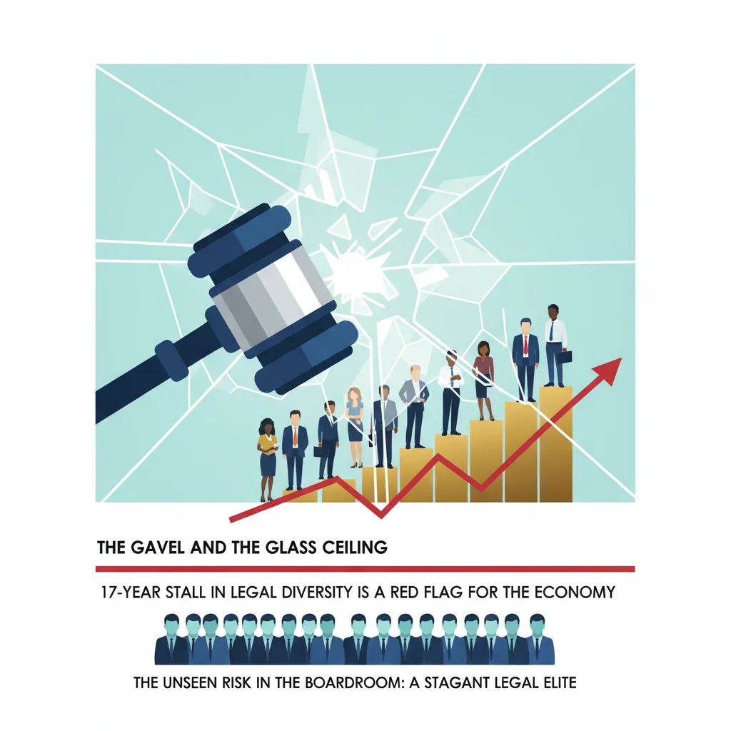 The Gavel and the Glass Ceiling: Why a 17-Year Stall in Legal Diversity is a Red Flag for the Economy
