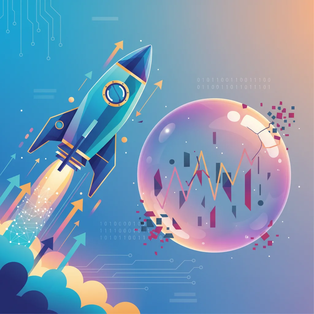 AI’s Market Frenzy: Are We Riding a Rocket or a Bubble About to Burst?