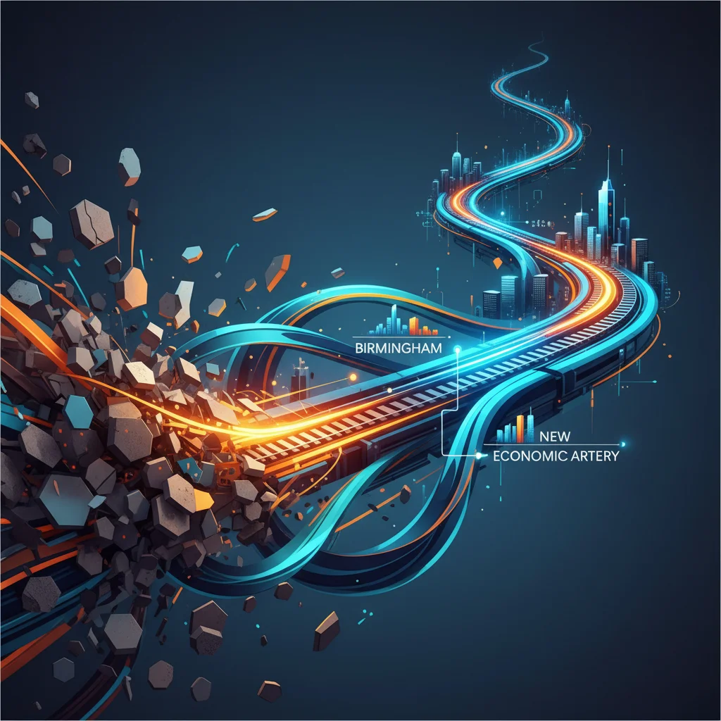 From Scrapped Plans to a New Economic Artery: The Birmingham-Manchester Rail Link Reimagined