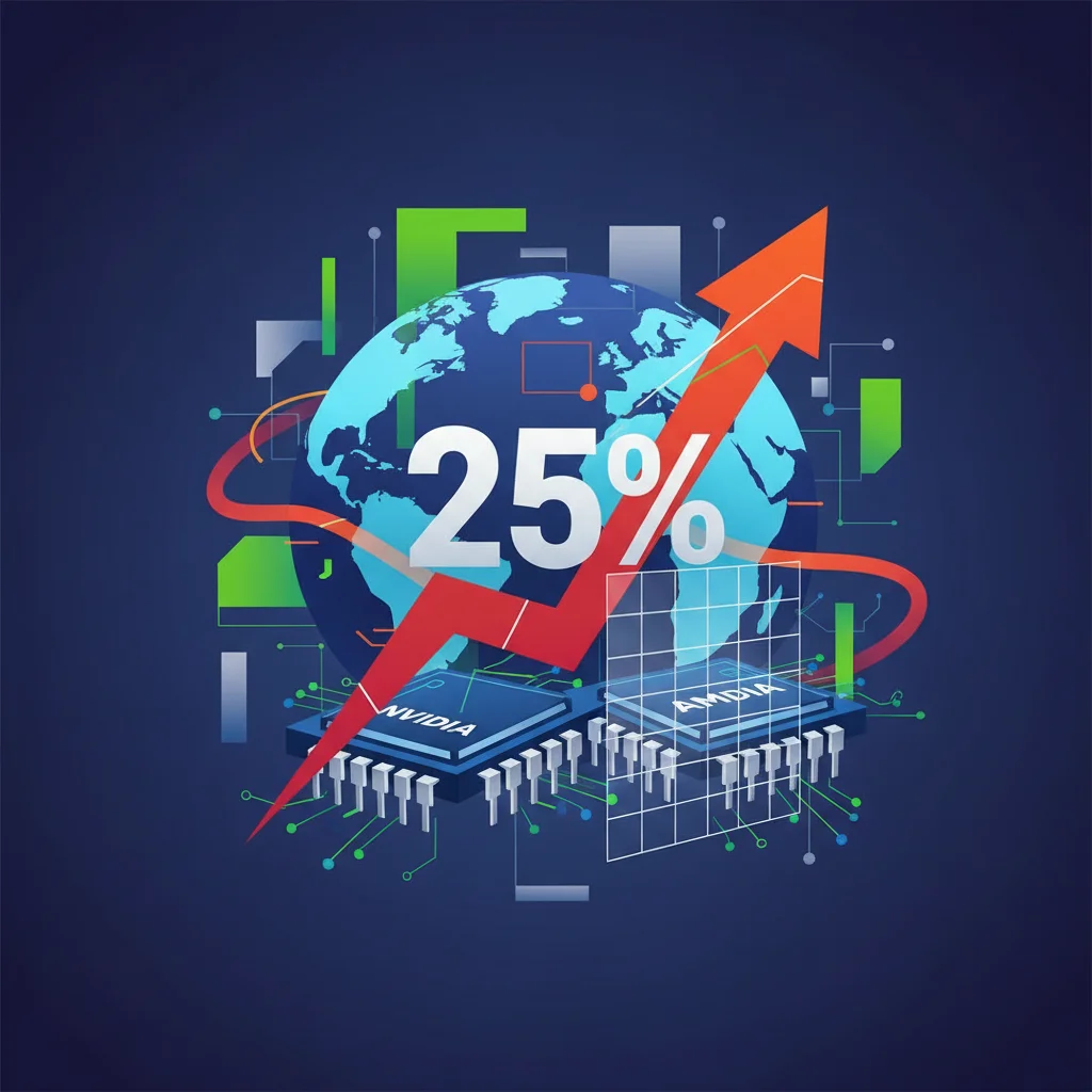 The 25% AI Chip Tax: Why the White House’s New Tariff on Nvidia and AMD Will Reshape Global Tech