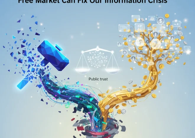 Beyond the Ban Hammer: How AI and a Free Market Can Fix Our Information Crisis