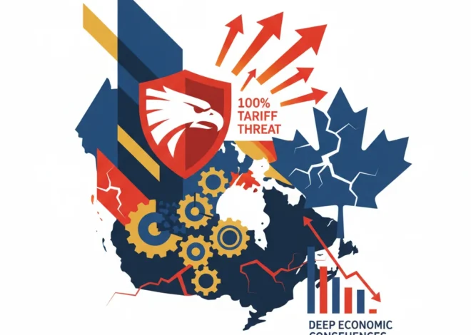 Trump’s 100% Tariff Threat on Canada: A Geopolitical Gambit with Deep Economic Consequences